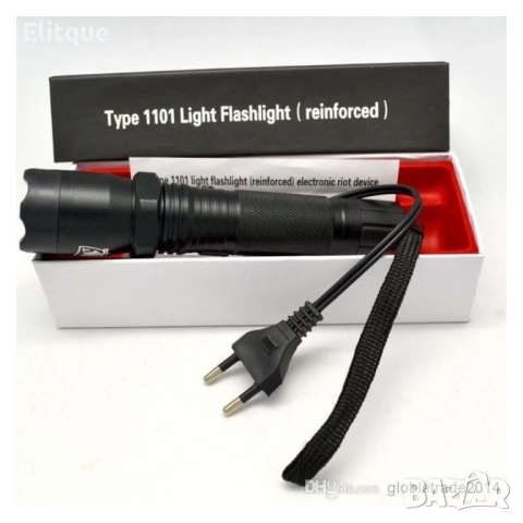 Фенер с LED светлина и електрошок Type 1101 Plus FL78, снимка 12 - Други - 52805753
