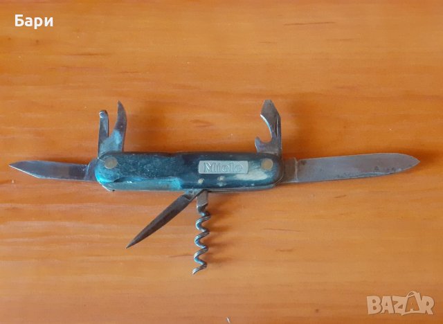  Стар сгъваем джобен нож Alcoso Solingen Germany - Miele , снимка 6 - Колекции - 40898071