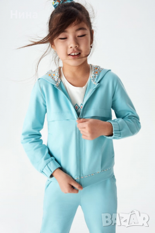 Екип NK в светло син цвят , снимка 3 - Детски комплекти - 36130777