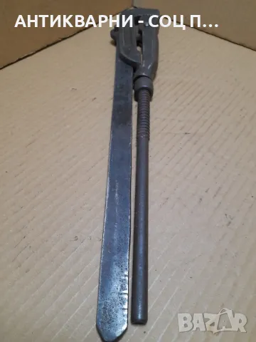 Соц Стар Голям Тръбен Ключ., снимка 5 - Антикварни и старинни предмети - 48668772