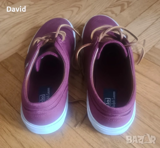 Оригинални Мъжки сникърси Polo Ralph Lauren Faxon Low Canvas, снимка 4 - Спортно елегантни обувки - 53836249