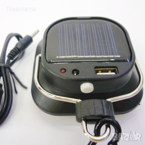 Лампа с карабинер, соларно презареждаща се батерия, снимка 5 - Соларни лампи - 42057643
