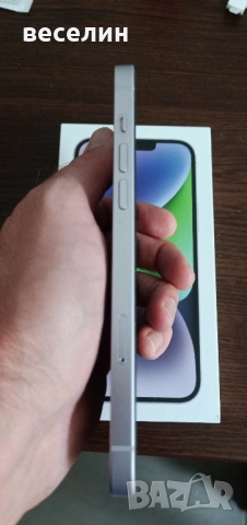 Смартфон Apple iPhone 14 Plus, 128GB, 6GB RAM, 5G, Purple като НОВ, снимка 3 - Apple iPhone - 52316095
