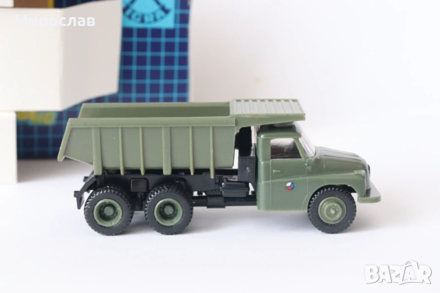 IGRA H0 1/87 TATRA САМОСВАЛ КАМИОН МОДЕЛ, снимка 5 - Колекции - 53644613