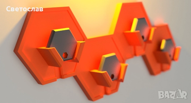Ключодържател “Hex Hook” – стилен и практичен!, снимка 5 - Други стоки за дома - 52031945