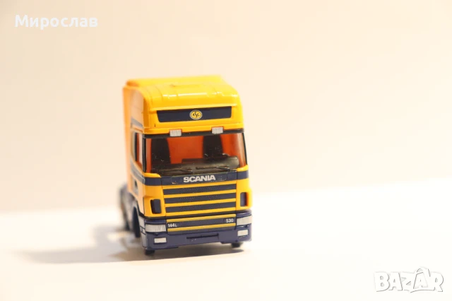 WIKING H0 1/87 SCANIA KАМИОН МОДЕЛ ТИР, снимка 2 - Колекции - 51073285