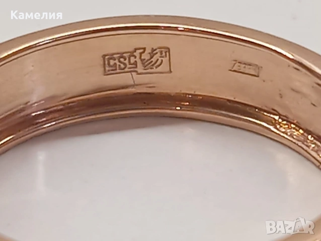 Руско злато , снимка 9 - Пръстени - 53062622