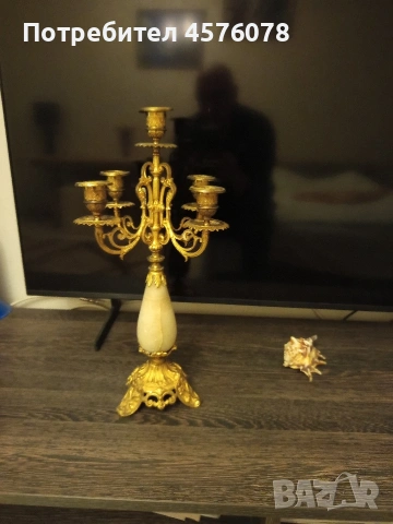 старинни свещници, снимка 4 - Антикварни и старинни предмети - 53628974
