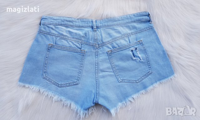 Къси дънкови панталони H&M размер S-М, снимка 5 - Къси панталони и бермуди - 40998155