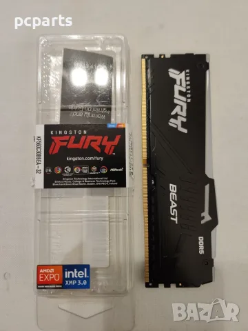 RAM 32GB DDR5 6000 MT/s CL30 Kingston Fury Beast RGB
