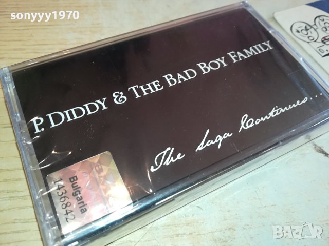 P. Diddy & The Bad Boy Family ‎– The Saga Continues-лицензна касета-ORIGINAL TAPE 0702241322, снимка 12 - Аудио касети - 44177759