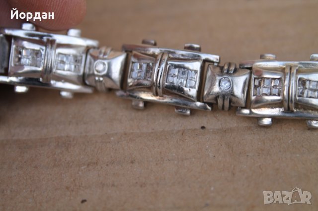 Сребърна гривна , снимка 14 - Гривни - 44479949