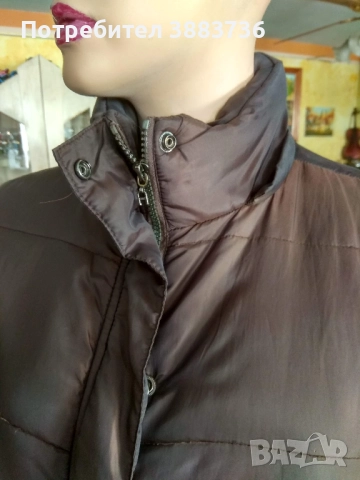 Дамско есенно-зимно дълго яке, снимка 7 - Якета - 52546439