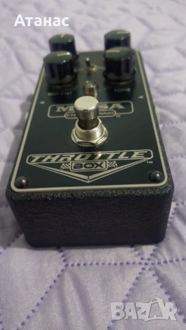 Китарен ефект- Mesa/Boogie „Throttle Box“ дисторжьн, снимка 4 - Китари - 53656029