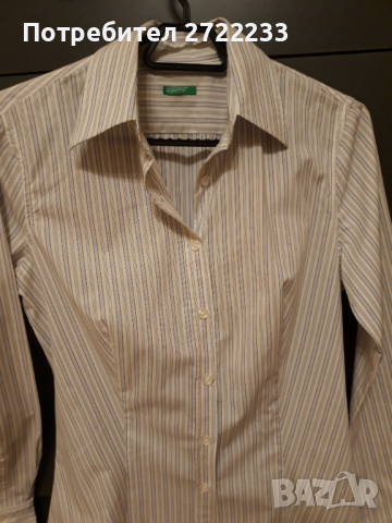Benetton Дамска риза , снимка 9 - Ризи - 36222778