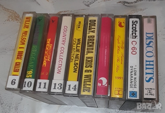 Аудио касети с Кънтри , Реге и Диско музика , снимка 2 - Аудио касети - 39780058