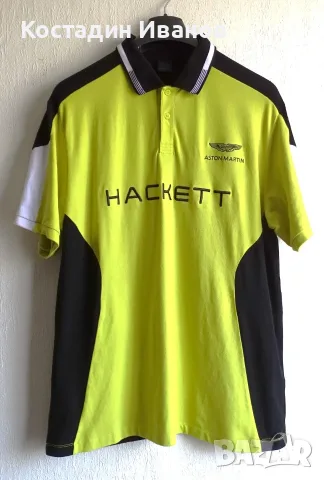 Aston Martin Racing x Hackett London мъжка поло блуза XL