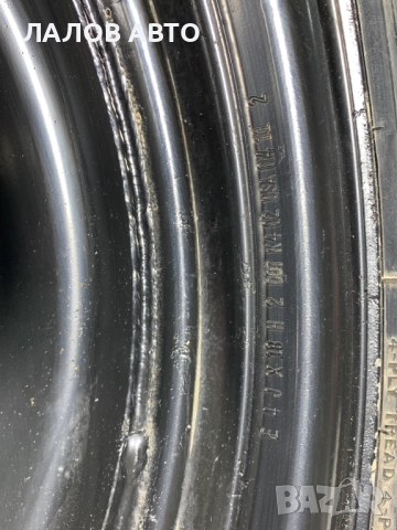 Резервна гума патерица Mercedes-Benz Ml-Class W163 W164 1634011102 155/90R18 et 0 5x112  ц.о 56, снимка 7 - Гуми и джанти - 52364924