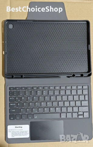 Kалъф с клавиатура за Samsung Galaxy Tab S6 Lite – 10.4 инча, снимка 2 - Калъфи, кейсове - 53083695