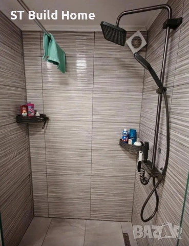 🌟 ЛУКСОЗНА ДУШ СИСТЕМА – АЛУМИНИЙ, ДВОЙНА ГЛАВА, ECO SPRAY | STBuildHome 🌟, снимка 7 - Душове - 52401621