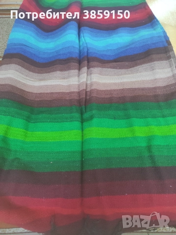 Продавам нови неупотребявани родопски одеяла, черга, китеник к-т за диван и фотьойли 