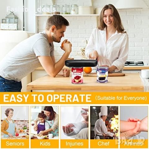 Нова автоматична електрическа отварачка за консерви/Кухня,ресторант,готвач/подарък, снимка 6 - Други стоки за дома - 41138544