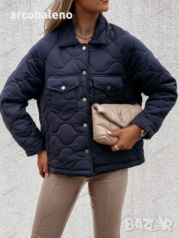 Модно дамско преходно яке, 3цвята, снимка 8 - Якета - 42344385