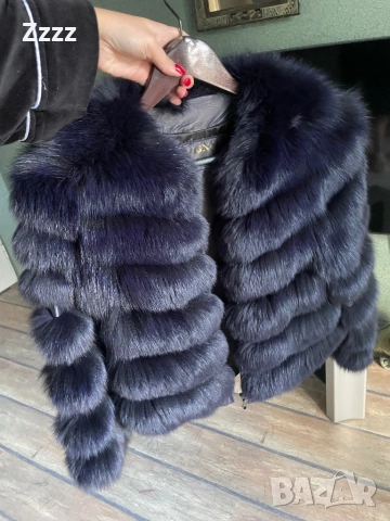 Палто естествена кожа лисица , снимка 3 - Палта, манта - 52870119