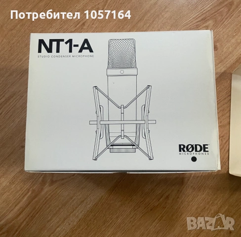 RODE - NT1-A Студиен Микрофон - Като Нов, снимка 3 - Други - 53696047
