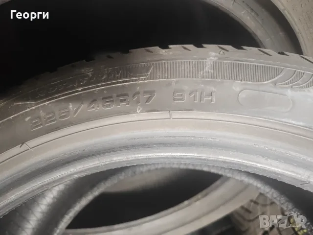 4бр.зимни гуми 225/45/17 Fulda, снимка 6 - Гуми и джанти - 56154178
