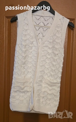 Плетени елеци, снимка 2 - Жилетки - 53618352