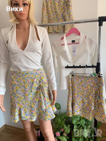 Бяла блуза , снимка 8 - Блузи с дълъг ръкав и пуловери - 40860044