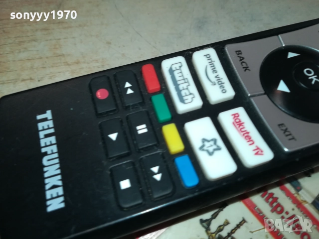 TELEFUNKEN NETFLIX YOUTUBE REMOTE CONTROL 2608251743, снимка 8 - Дистанционни - 51499177