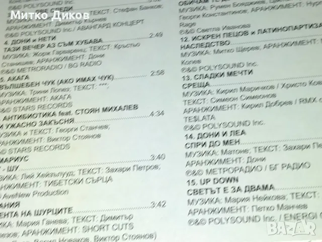 CD компакт диск The Best of Bg Covers BG Top Hits, снимка 5 - CD дискове - 49227986