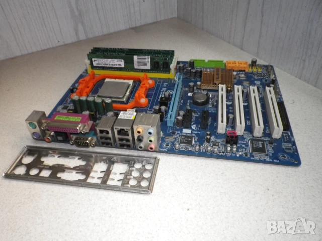 Двуядрен комплект Gigabyte GA-M56S-S3/AMD Athlon 64x2 4600/4GB , снимка 7 - Дънни платки - 51080936