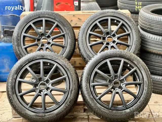 5х112 17 Цола Джанти Audi A4 A5 A6 VW Passat Skoda Octavia SuperB ЕТ 30 J7.5, снимка 7 - Аксесоари и консумативи - 52258954