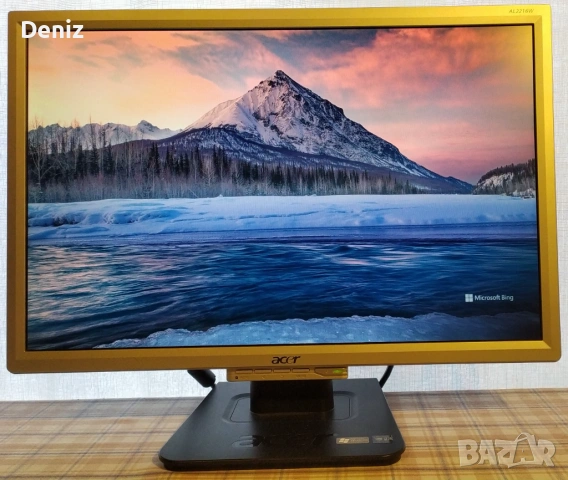 Монитор: Acer AL2216W, снимка 7 - Монитори - 53635712