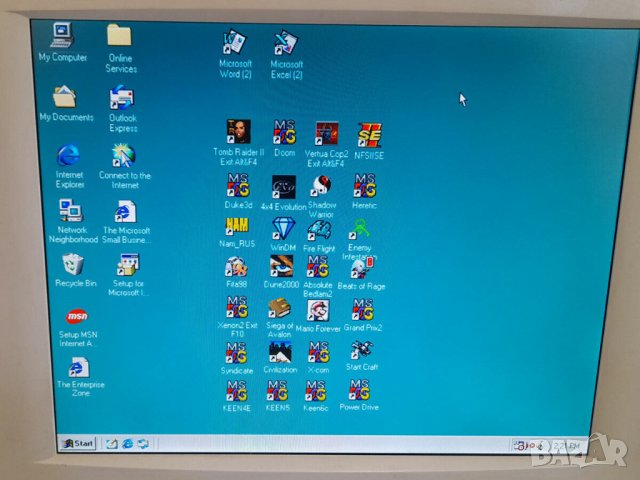 ⭐Продавам рядък ретро компютър IBM 300XL с много игри!⭐, снимка 4 - Други ценни предмети - 39756958