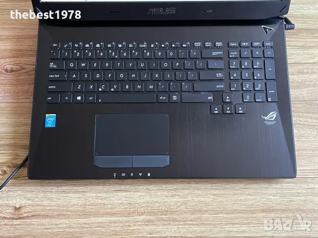 17.3 Asus Rog G750`Core i7-4700HQ/Nvidia GTX 870-192 bit/16GB RAM/128GB SSD+1TB HDD/Full HD, снимка 3 - Лаптопи за игри - 55772387