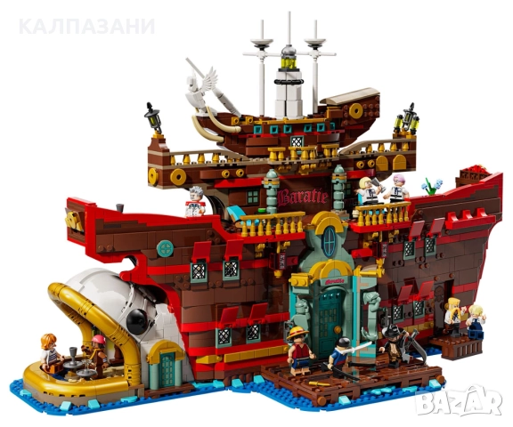 LEGO® One Piece 75640 - Плаващ ресторант „The Baratie“, снимка 3 - Конструктори - 51642043