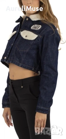 Дънково яке Moschino , снимка 2 - Якета - 53752576