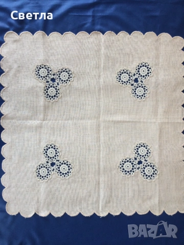 Ленени монтирани покривки, някои и по 6 салфетки, снимка 6 - Други стоки за дома - 23920869