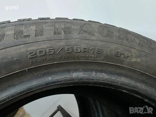 2бр зимни гуми 205/55/16 GOODYEAR L04692 , снимка 4 - Гуми и джанти - 53172217
