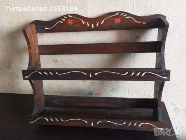 Стенна етажерка шир.39см