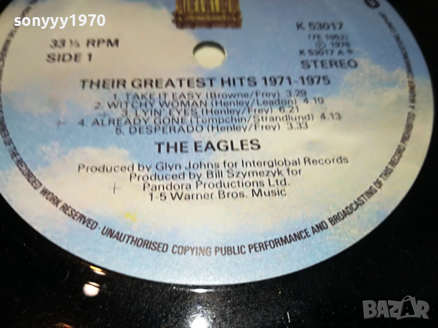 ПОРЪЧАНА-the eagles-внос england 2303221119, снимка 14 - Грамофонни плочи - 36203973