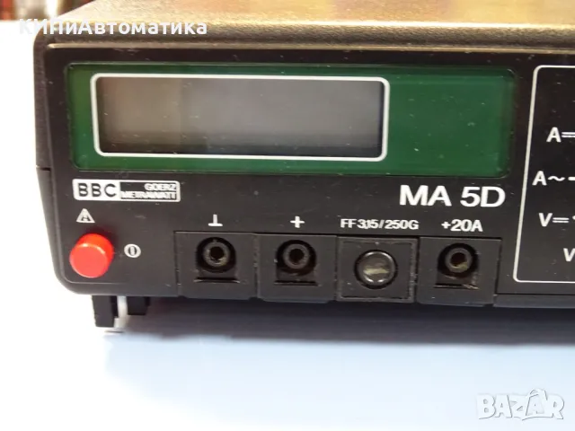 цифров мултиметър BBC Goerz Metrawatt MA 5D digital multimeter, снимка 2 - Други машини и части - 49737718