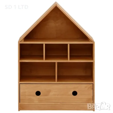 Детска етажерка къща Alpi 74195 библиотека къща за играчки стелаж, снимка 2 - Етажерки - 49298326