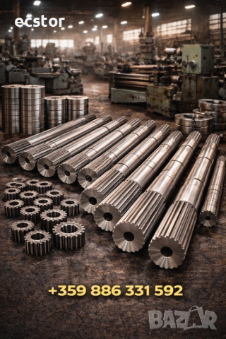 Прецизна механична обработка | Шлицови валове и зъбни колела | Серийно производство, снимка 3 - Друго - 53234990