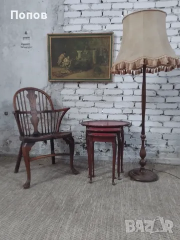 Уиндзорски фотьойл , снимка 5 - Дивани и мека мебел - 49156563