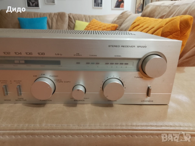 Marantz SR 220 / Ресийвър , снимка 3 - Ресийвъри, усилватели, смесителни пултове - 52362684
